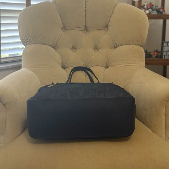 Auth MICHAEL KORS Iconic Kempton Large Blue  Denim Tote Bag - Picture 5 of 6